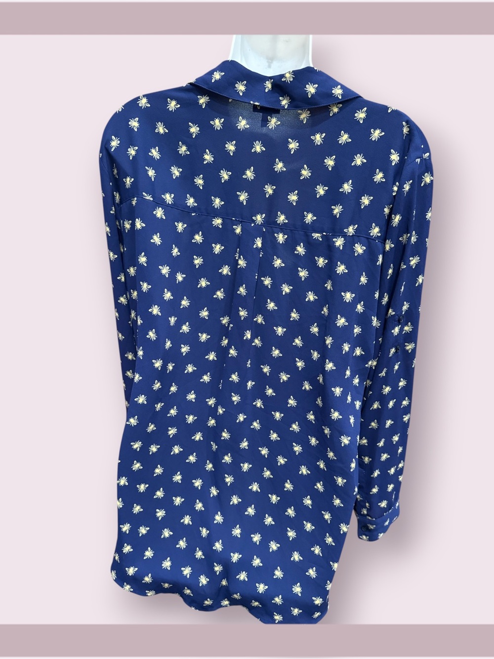Express Portofino “Bee” Button Down Shirt - Picture 3 of 6